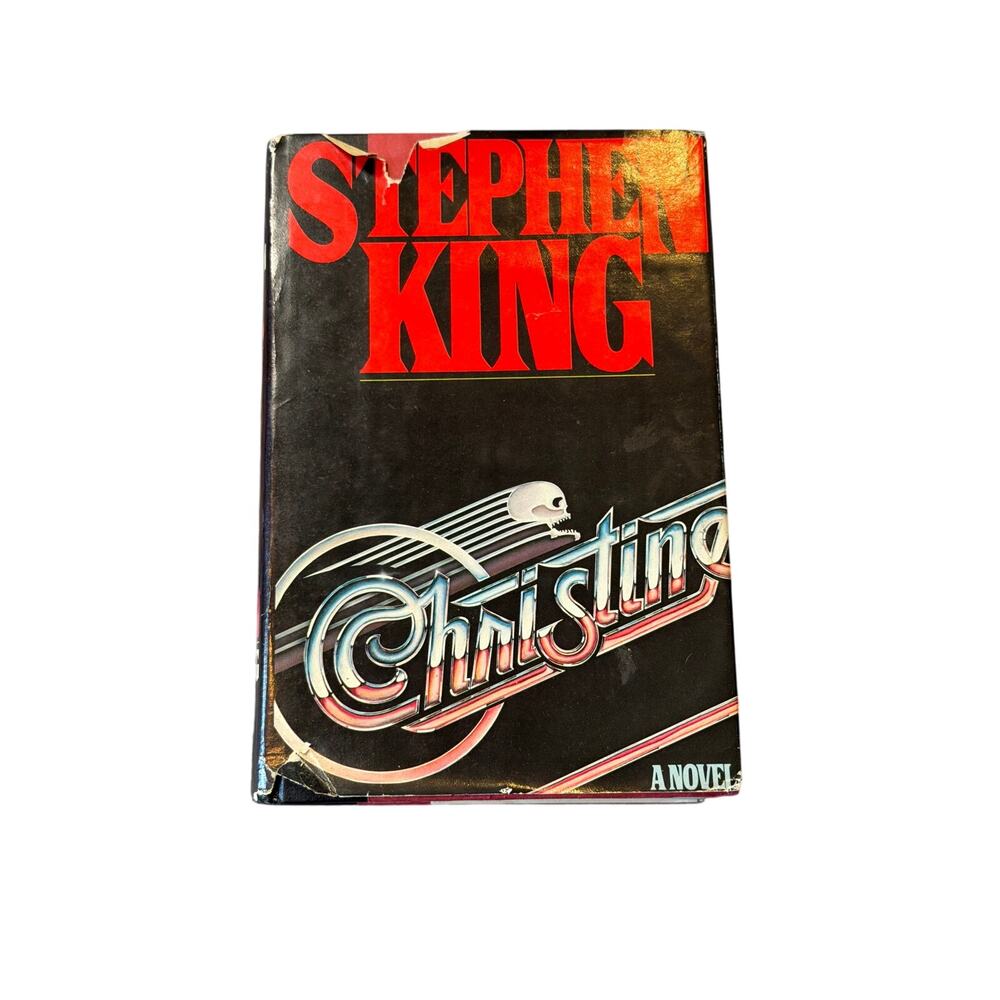 Stephen King Christine Hardcover Dust Jacket Book Club Edition horror